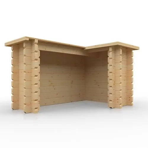 Broadfield L-shaped cabin bar 6x4