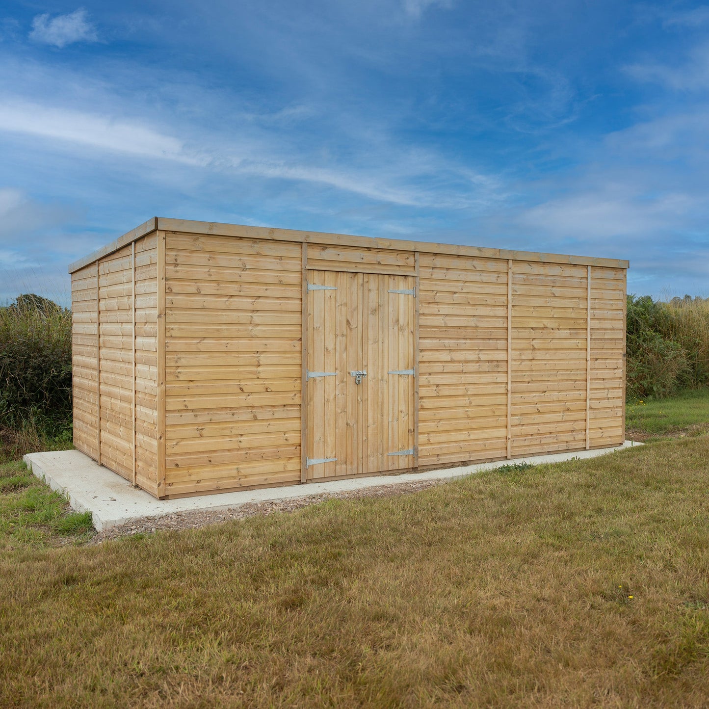 Premium Pent Shed - Fully Pressure Treated