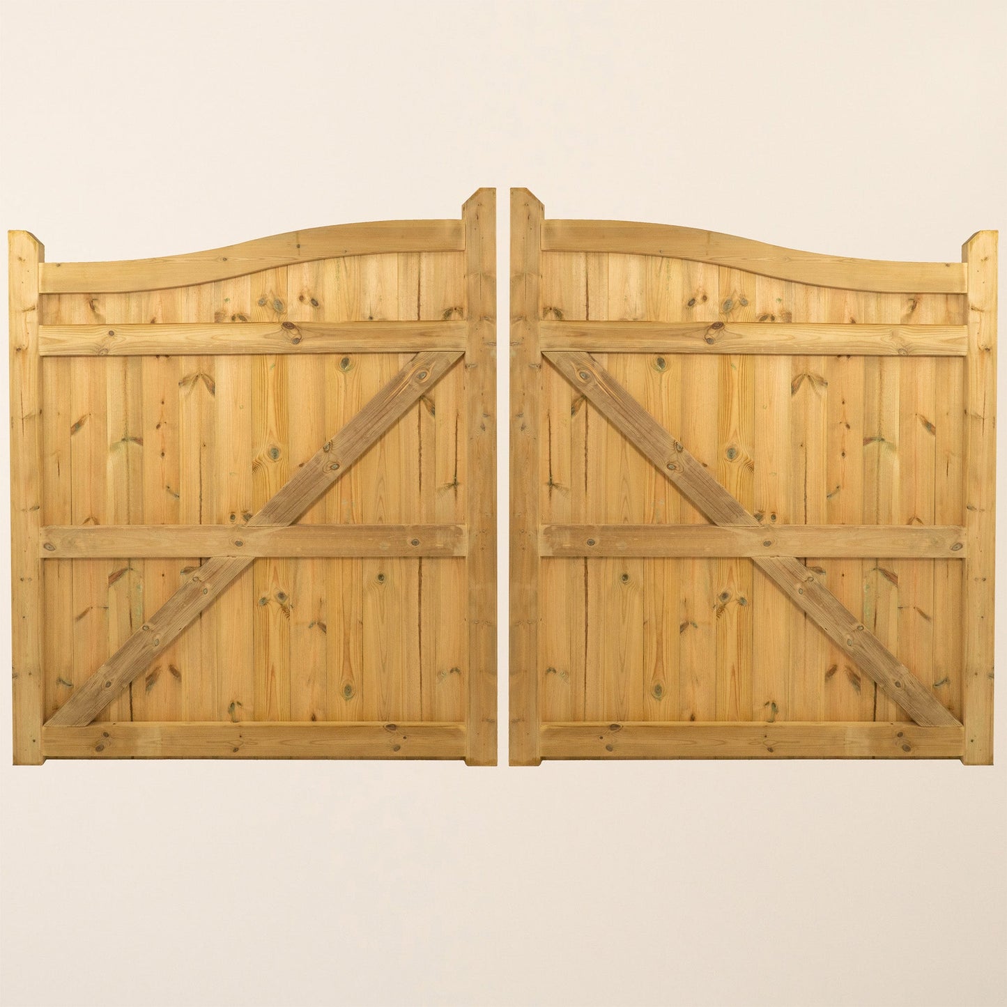 Swan Neck Gates (Pair)