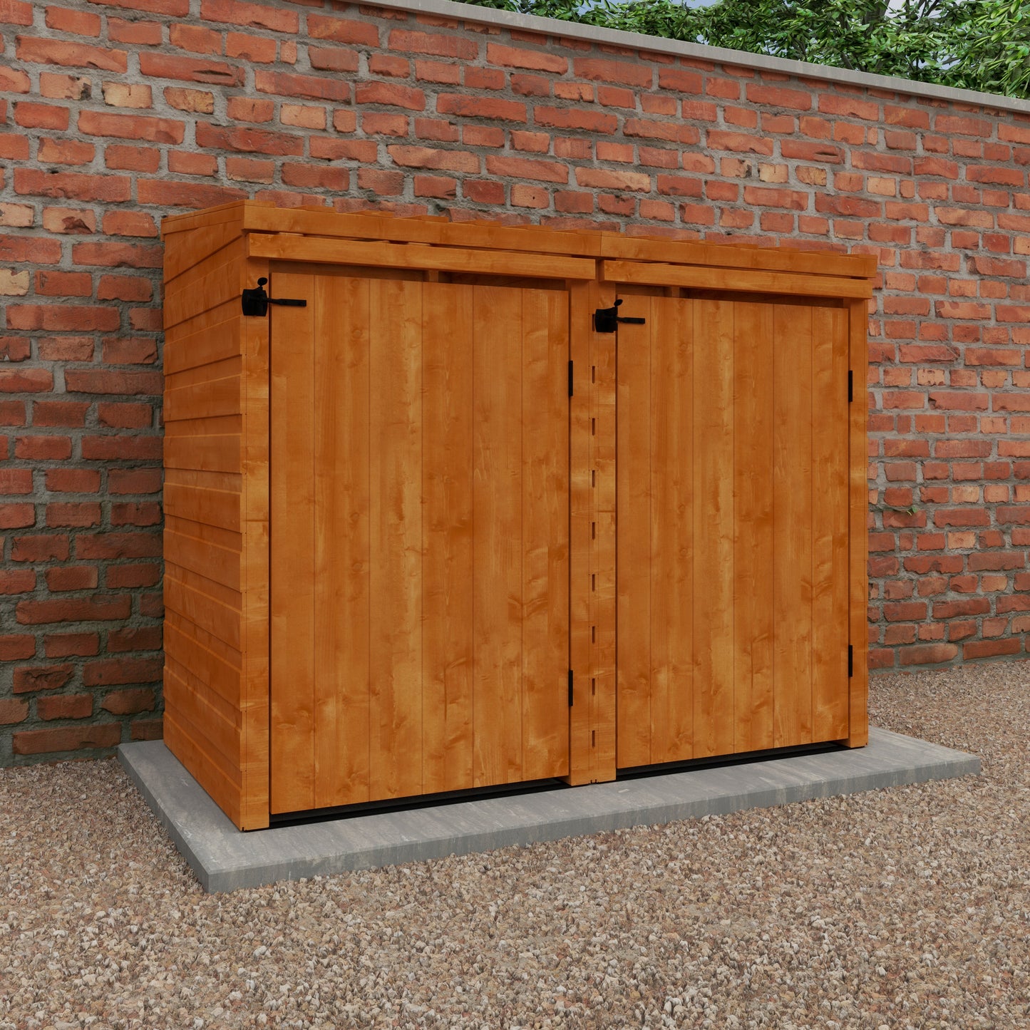 Broadfield Express Timber Bin Store - 3 sizes