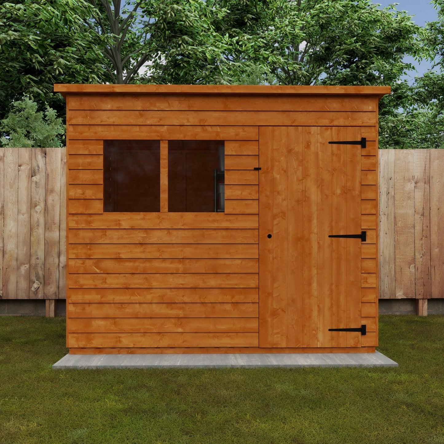 Broadfield Budget Pent Timber Shed