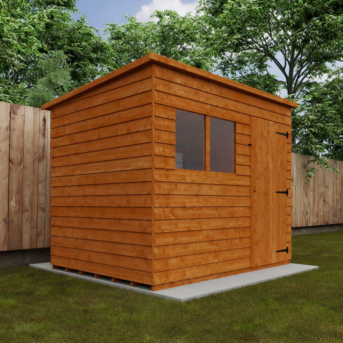 Broadfield Budget Pent Timber Shed