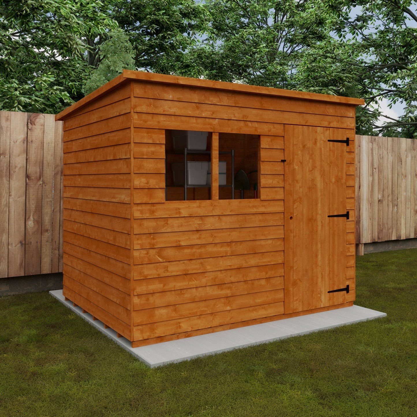 Broadfield Budget Pent Timber Shed