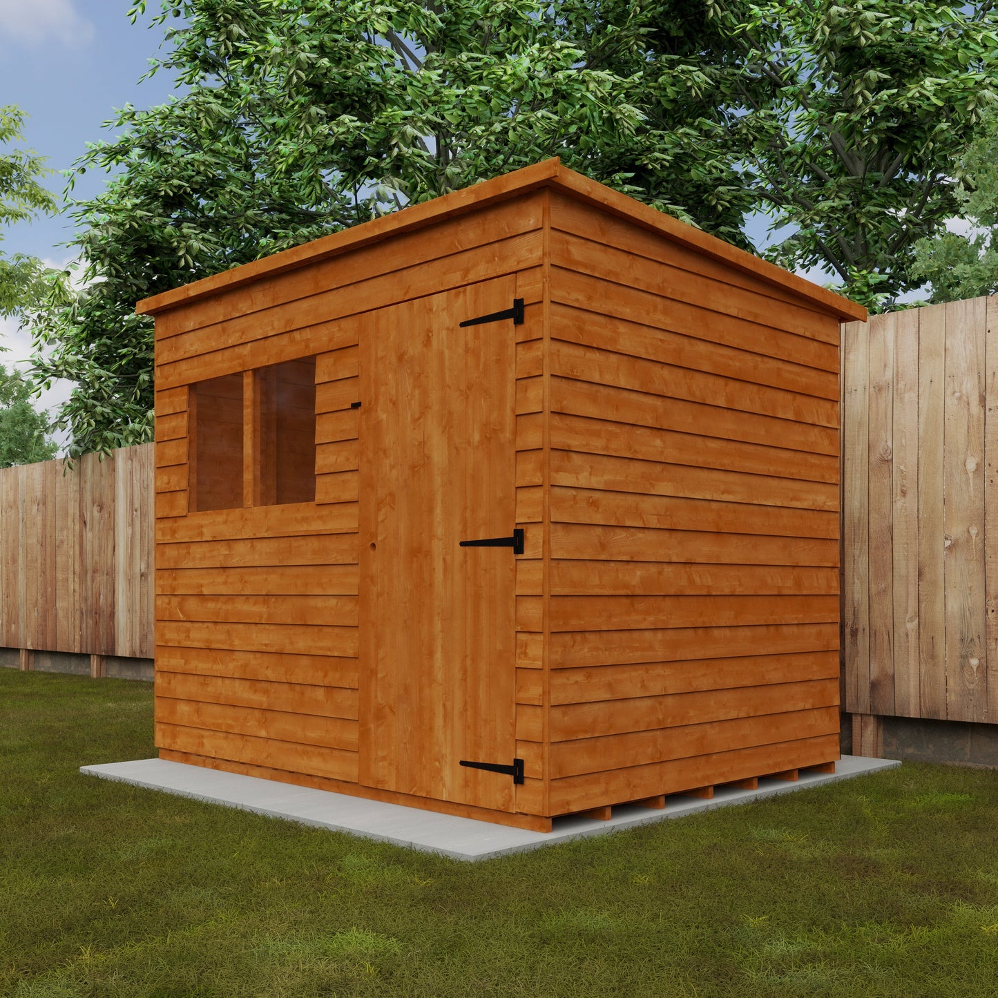 Broadfield Budget Pent Timber Shed
