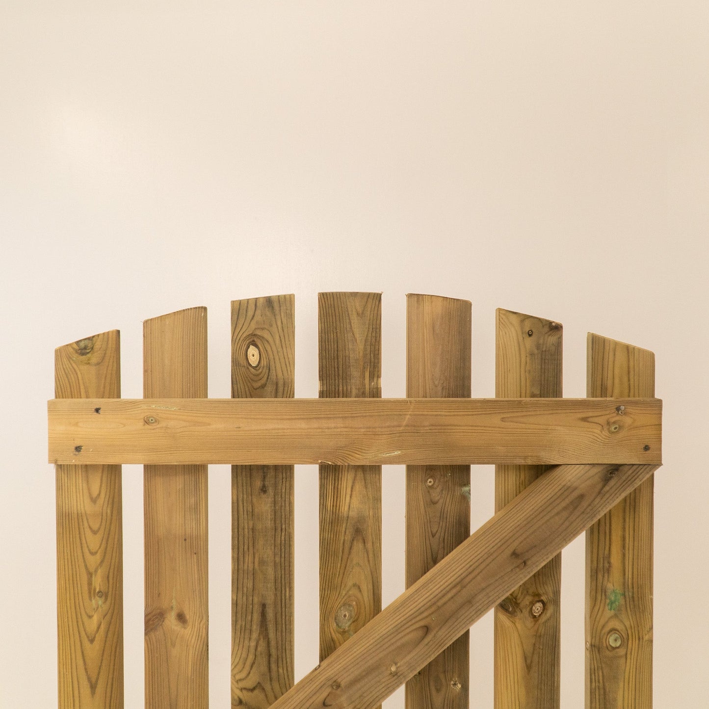 Premium Curved Top Picket Gate (1.8m High)