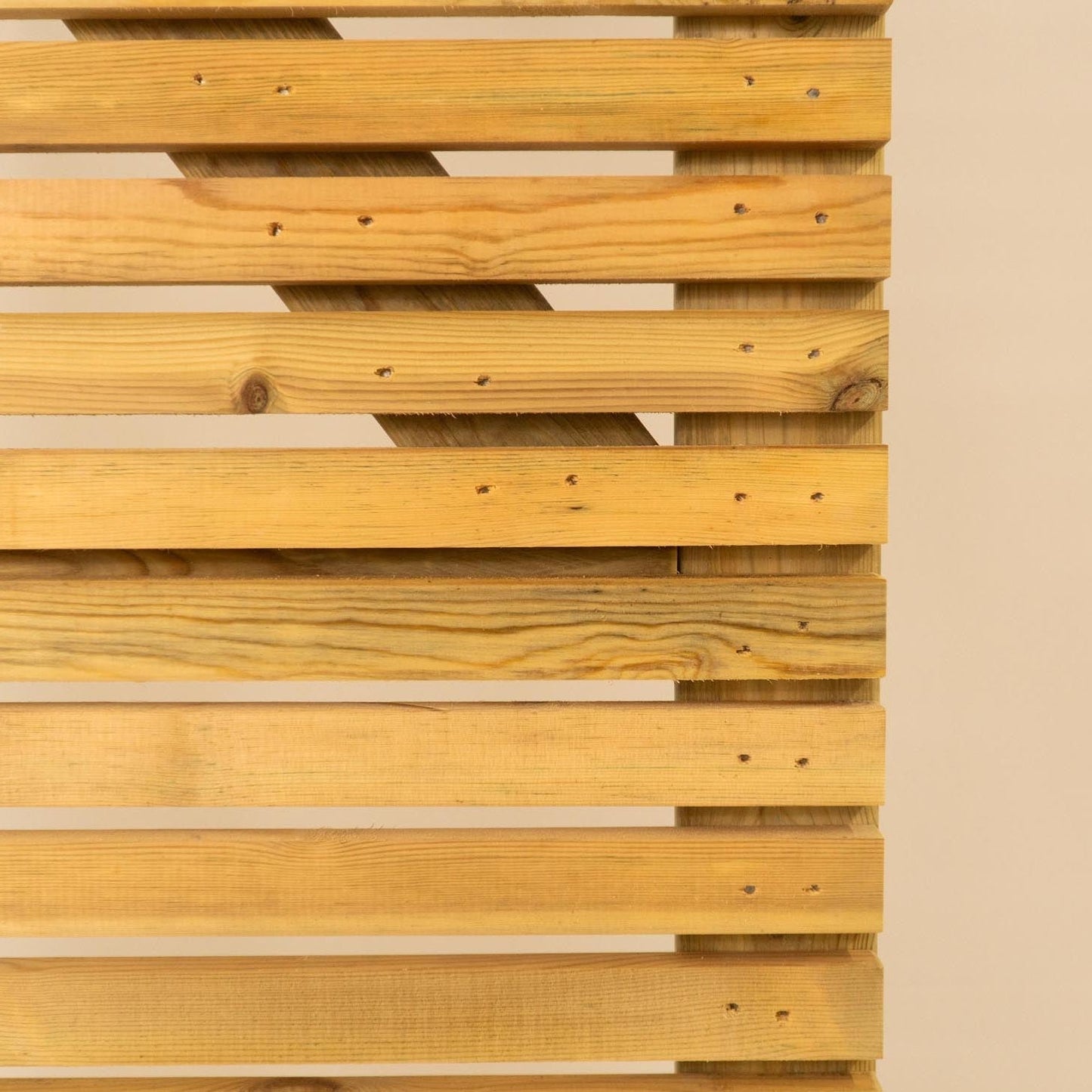 Redwood Slatted Gate Single