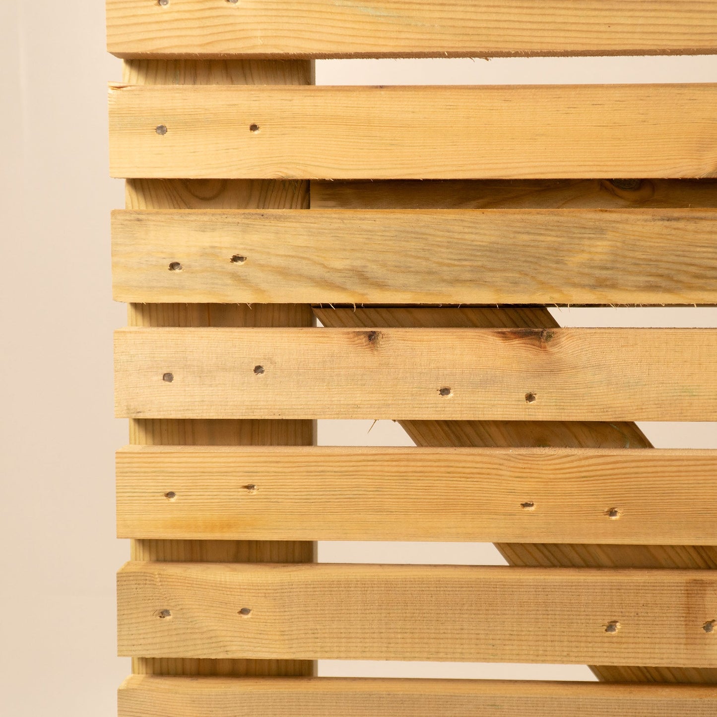 Redwood Slatted Gate Single