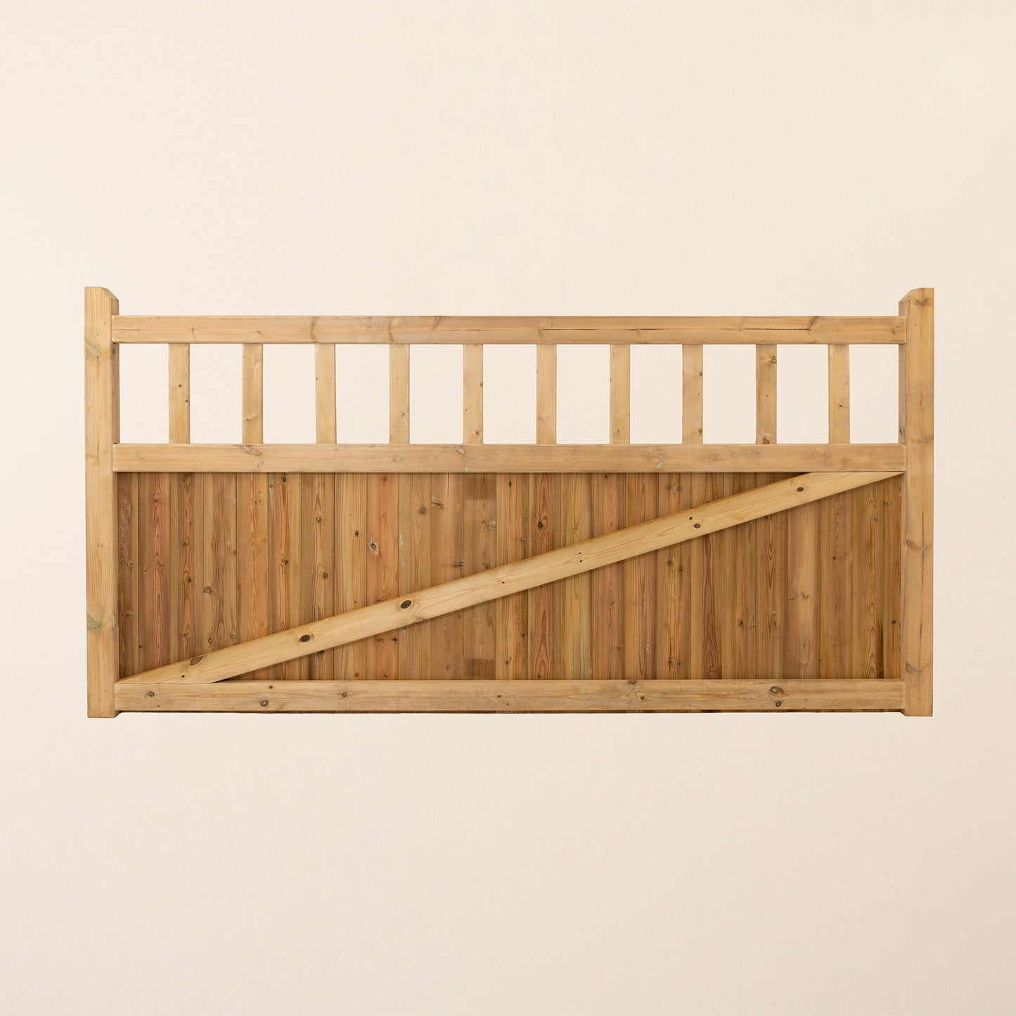 Cottage Mortise & Tenon 3/4 Split T&G Entrance Gate (Pair)