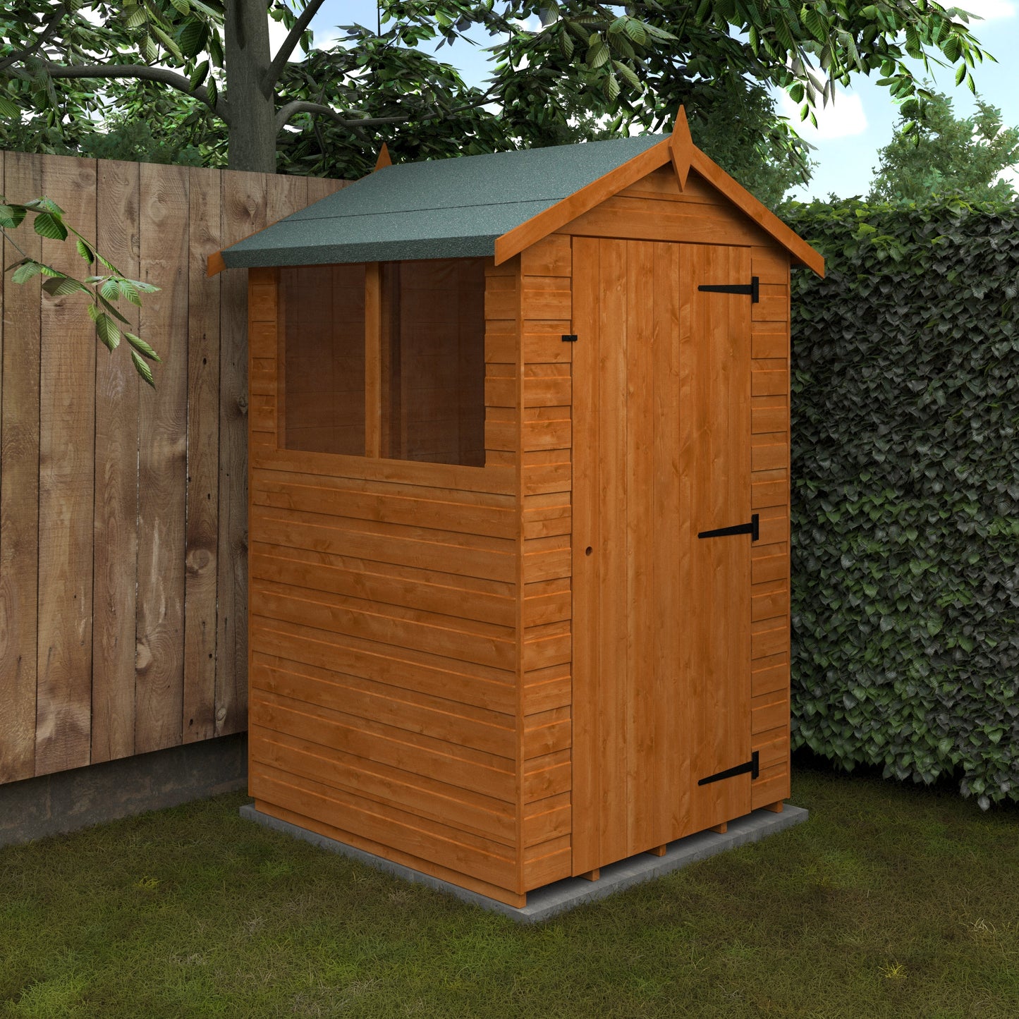 Broadfield Super Apex shiplap Wooden shed