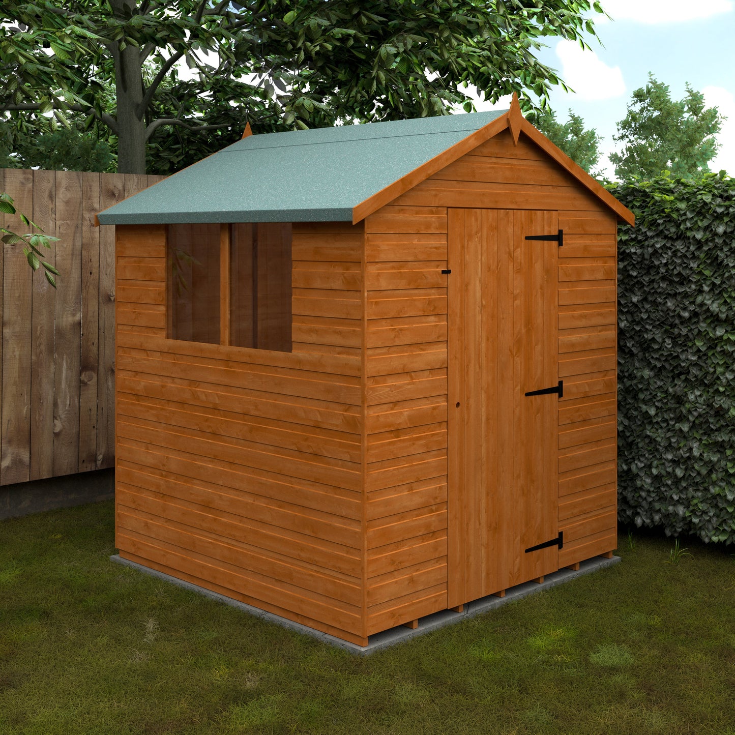 Broadfield Super Apex shiplap Wooden shed