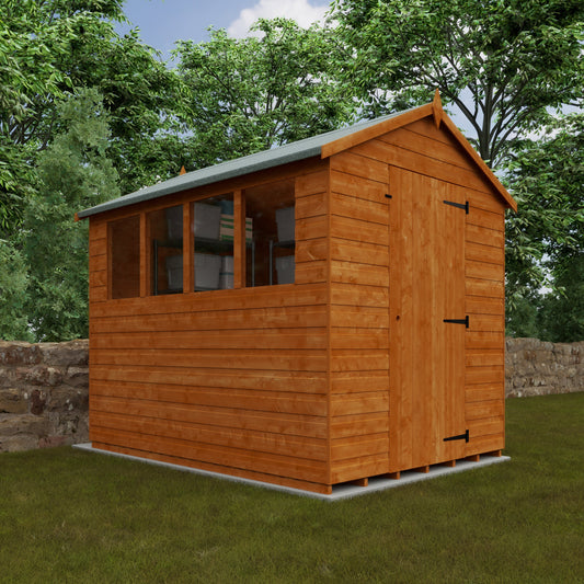 Broadfield Super Apex shiplap Wooden shed