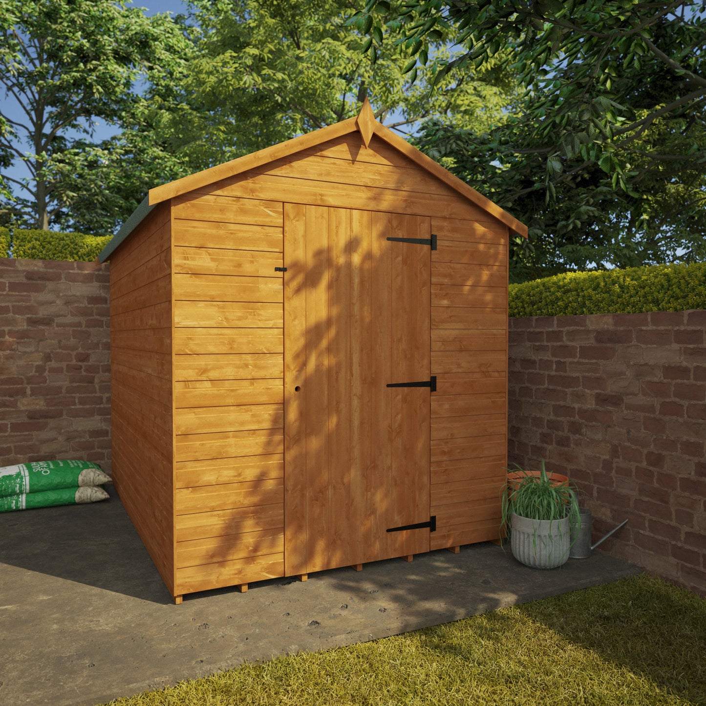 Broadfield Flex Apex Windowless Shed