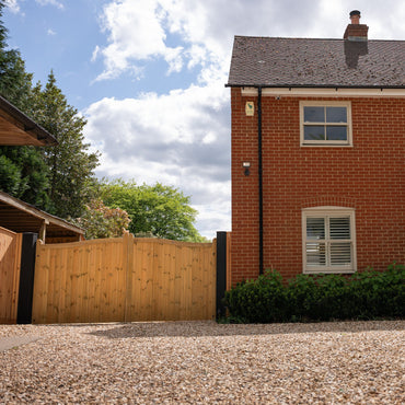 Swan Neck Gates (Pair)