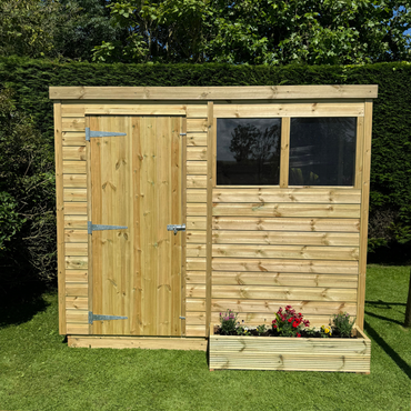 Premium Pent Shed - Fully Pressure Treated