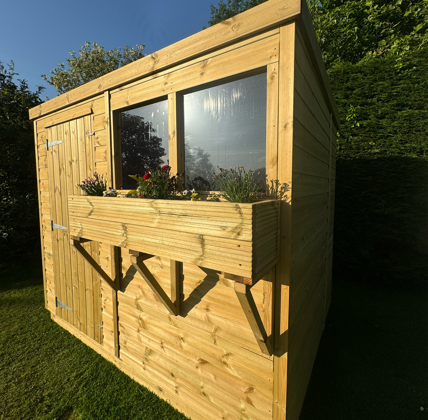 Premium Pent Shed - Fully Pressure Treated