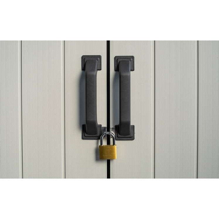 Keter Premier tall Grey 1400L Garden storage 4×2 ft 1704mm 1400mm - Image 6