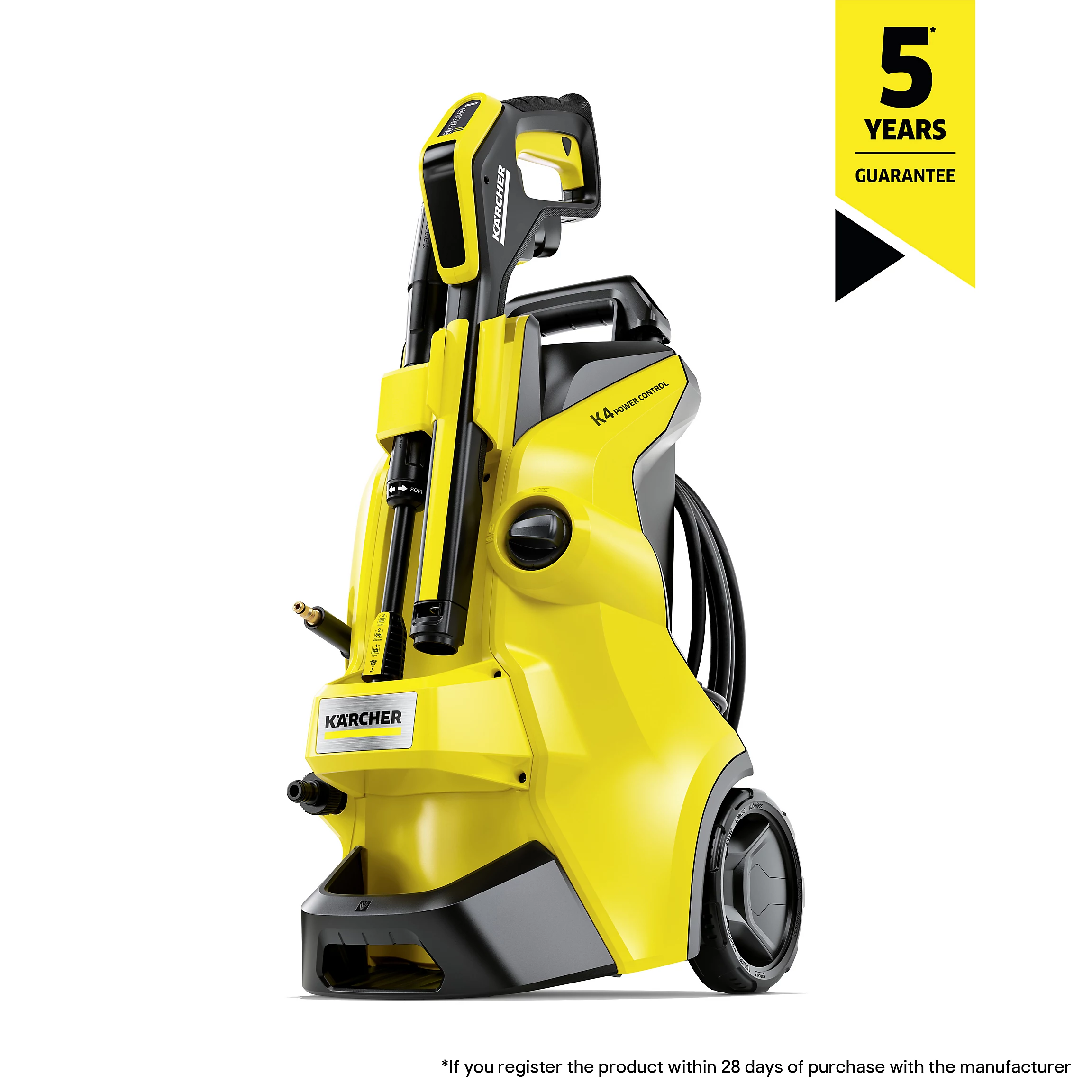 Kärcher K4 Power Control Corded Pressure washer 1.8kW – 13240320 - Image 2