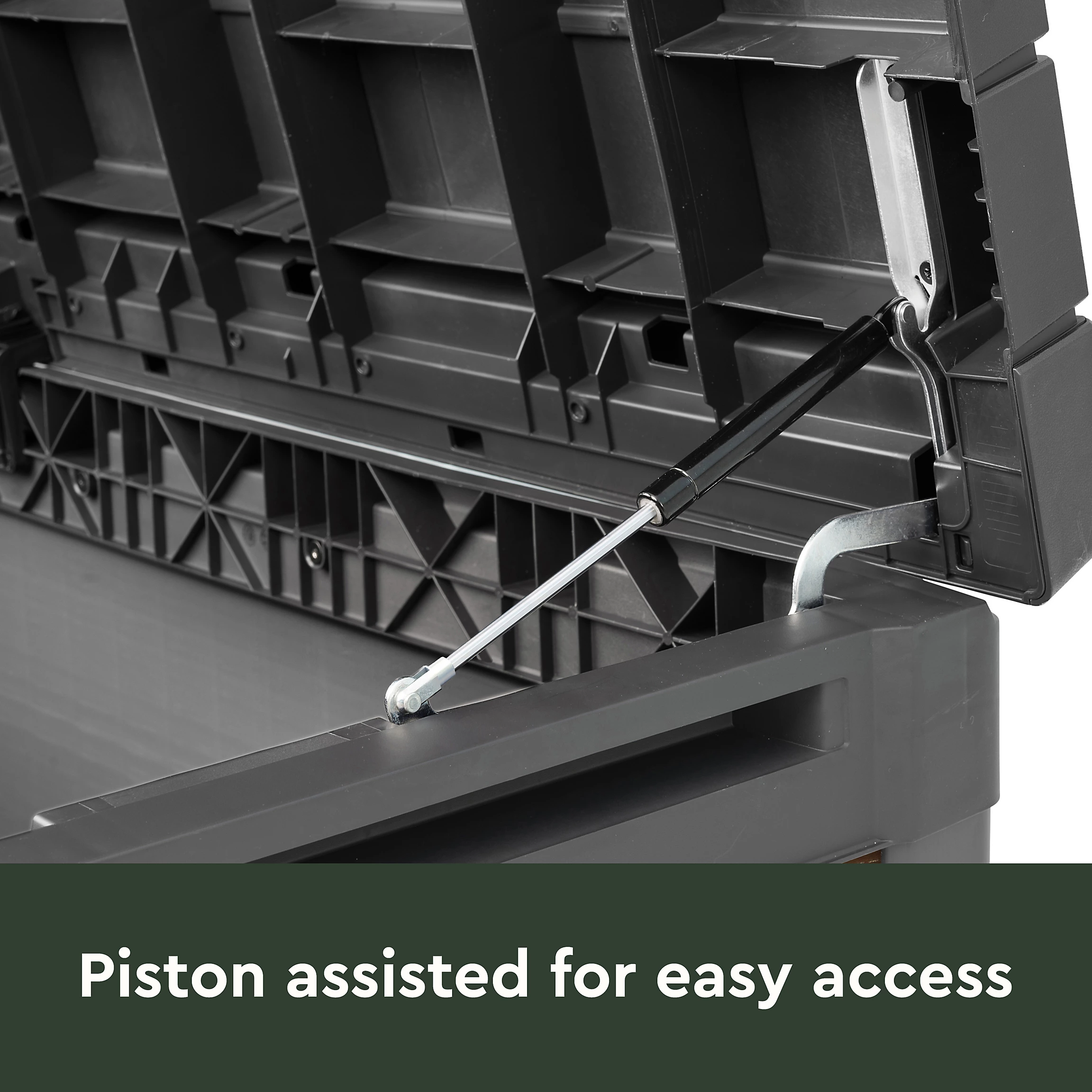 Keter Signature Decocoat Walnut 757L Garden storage box 900mm 1517mm - Image 2