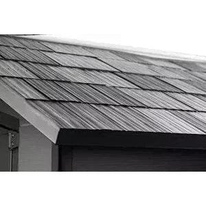 Keter 7.5’x9′ Premier Heavy Duty Plastic Shed – Grey - Image 5