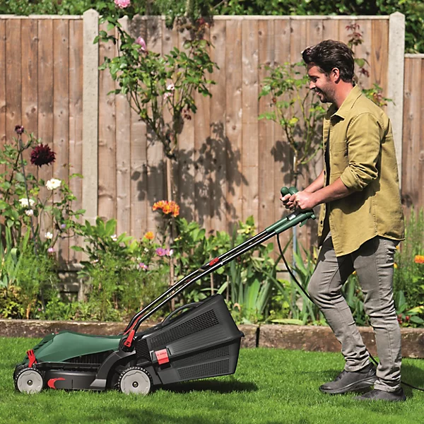 Bosch UniversalRotak 37-570 Corded Rotary Lawnmower - Image 2